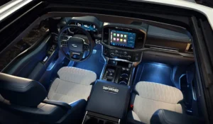 Interior Design of ford f-150.