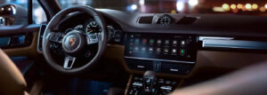 Interior Design of Porsche Car